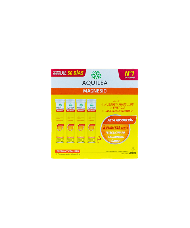 AQUILEA MAGNESIO XL 56 COMPR EFERV – foto del producto cada aquilea magnesio