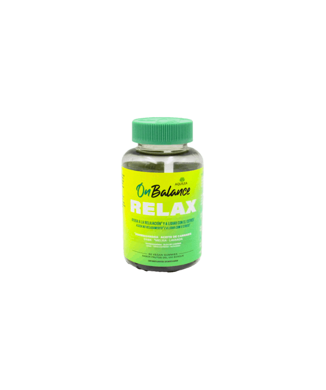 ONBALANCE RELAX 60 GUMMIES FRUTOS BOSQ – foto del producto cada onbalance relax