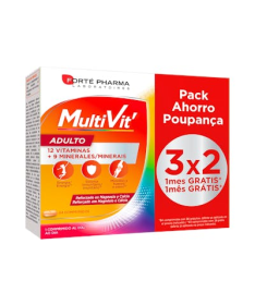 MULTIVIT ADULTO 84 COMPRIMIDOS – foto del producto vitamina mcg ácido