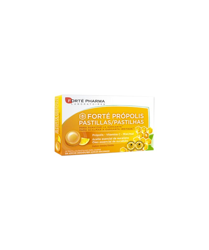 FORTE PROPOLIS PASTILLAS LIMON 24 UD – foto del producto forte propolis pastillas