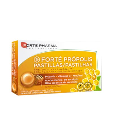 FORTE PROPOLIS PASTILLAS MIEL 24 UD – foto del producto miel forte propolis