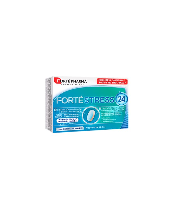 FORTE STRESS 24H 15 COMPRIMIDOS BICAPA – foto del producto cada forte stress