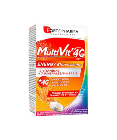 MULTIVIT 4G ENERGY EFERVESCENTE – foto del producto cada multivit energy