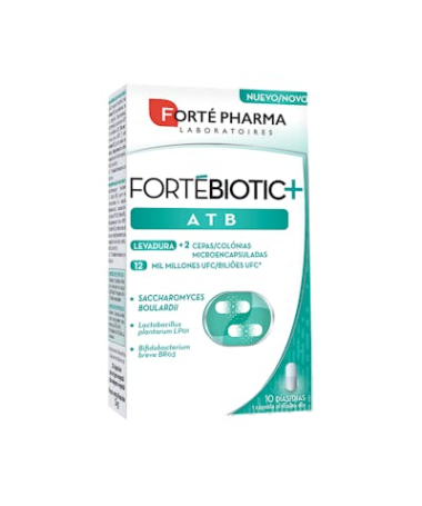 FORTEBIOTIC ATB 10 CAPS – foto del producto cada fortebiotic atb