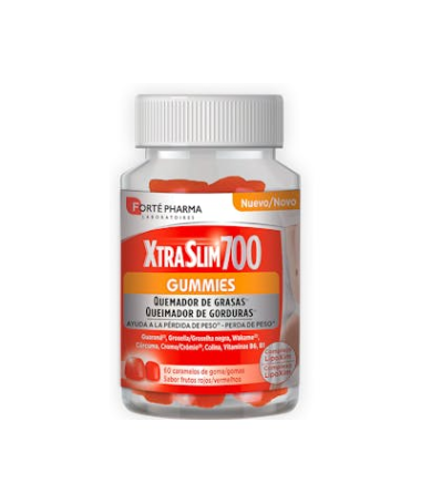 XTRASLIM 700 GUMMIES 60 CARAMELOS GOMA – foto del producto cada xtraslim 700