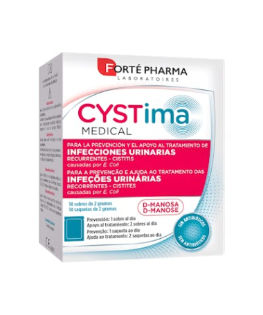 CYSTIMA MEDICAL 14 SOBRES – foto del producto cada cystima medical