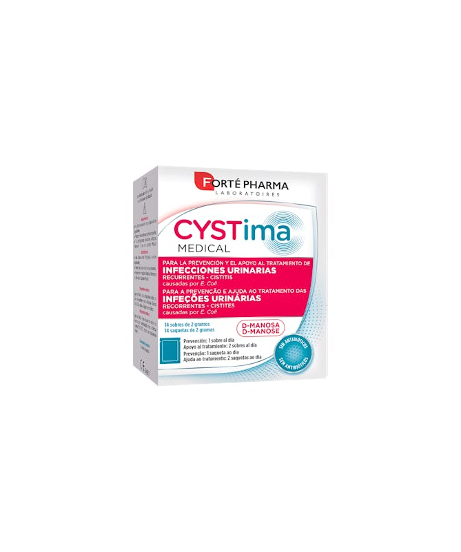 CYSTIMA MEDICAL 14 SOBRES – foto del producto cada cystima medical
