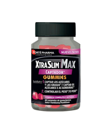 XTRASLIM MAX CAPTADOR GUMM 60U – foto del producto cada xtraslim max