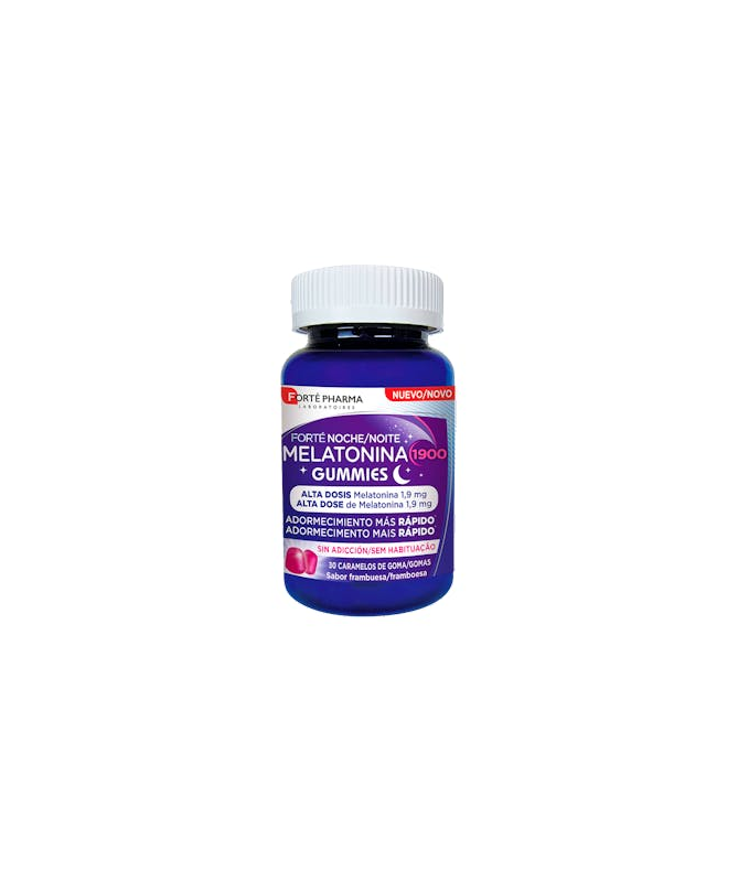 FORTE NOCHE MELATONINA 30 GUMMIES FRAMB – foto del producto cada forte noche