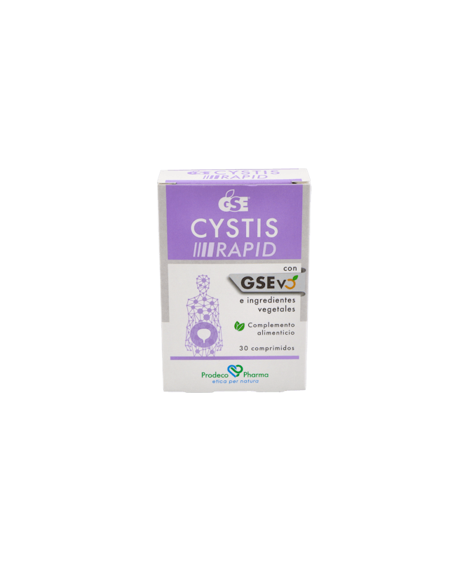 GSE CYSTITIS RAPID 30 COMPRIMIDOS – foto del producto cada gse cystitis