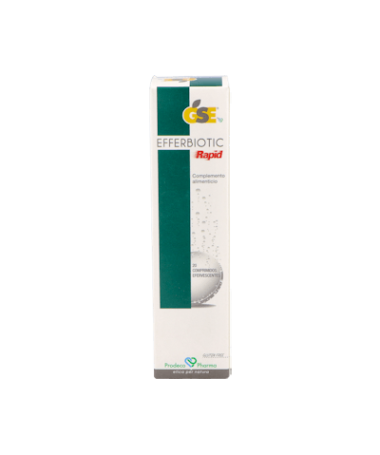 GSE EFFERBIOTIC RAPID 20 COMP EFERVESC – foto del producto cada gse efferbiotic