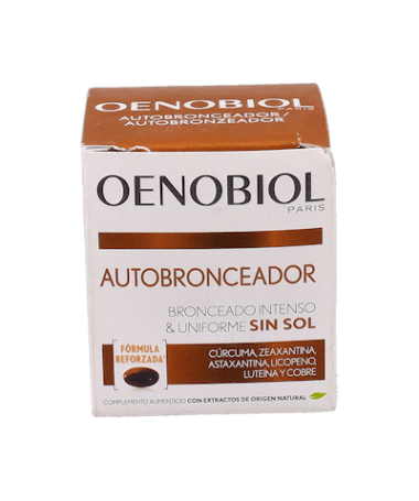 OENOBIOL AUTOBRONCEADOR 30 CAPS – foto del producto extracto agente recubrimiento