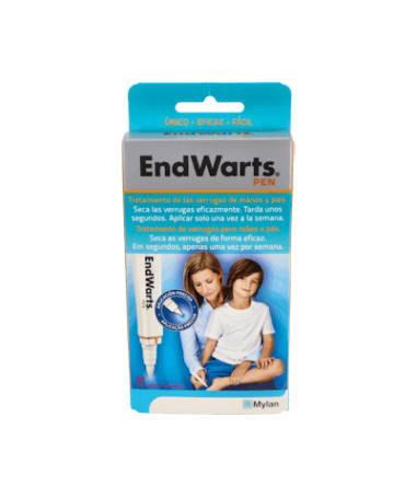 ENDWARTS PEN LAPIZ APLIC ANTIVERRUGA 3ML – foto del producto piel niños daño