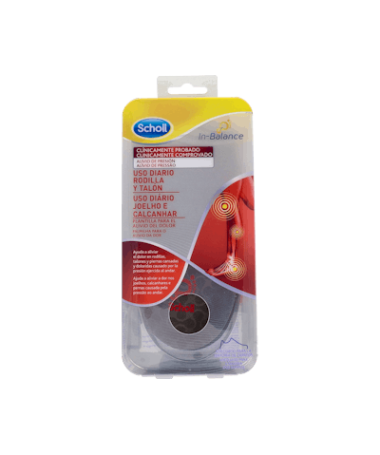 SCHOLL PLANTILLA RODILLA/TALON INBALAN L – foto del producto scholl plantilla rodilla