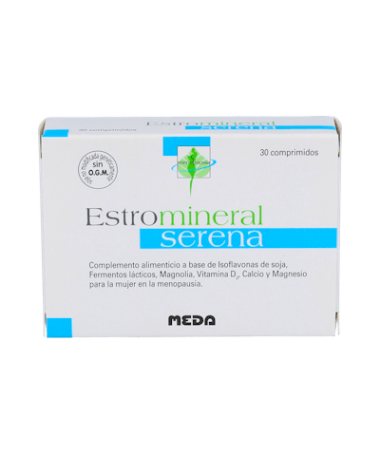 ESTROMINERAL SERENA 30 COMPRIMIDOS – foto del producto extracto seco magnesio