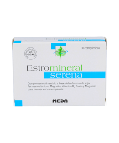 ESTROMINERAL SERENA 30 COMPRIMIDOS – foto del producto extracto seco magnesio