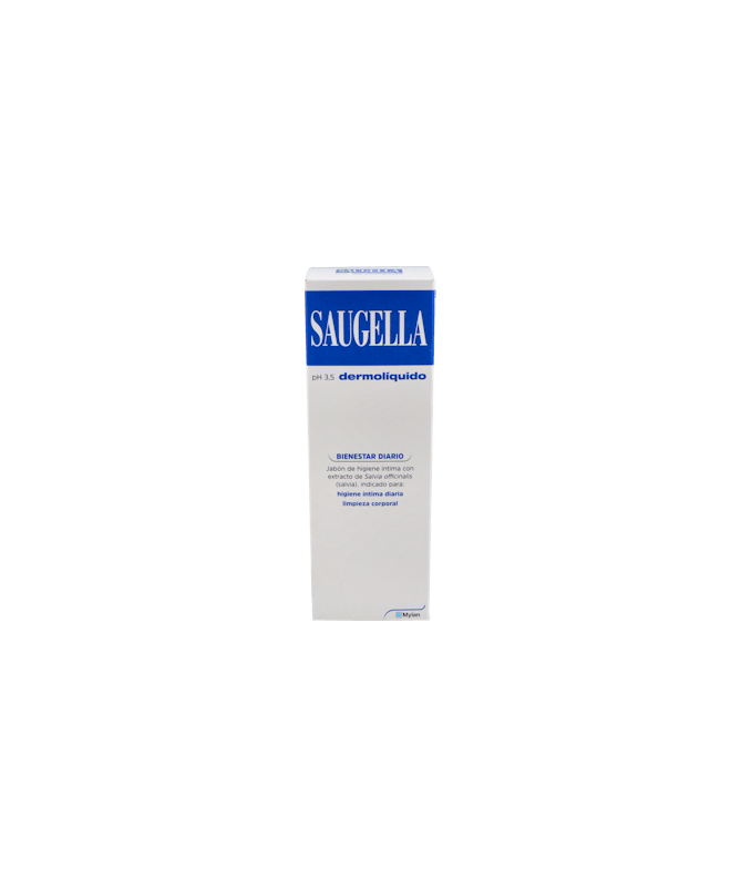 SAUGELLA DERMOLIQUIDO 250 ML (AZUL) – foto del producto cada saugella dermoliquido