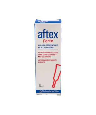 AFTEX FORTE GEL ORAL 8 ML – foto del producto ácido hialurónico sal