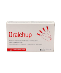 ORALCHUP 12 PASTILLAS – foto del producto edulcorante zinc oralchup