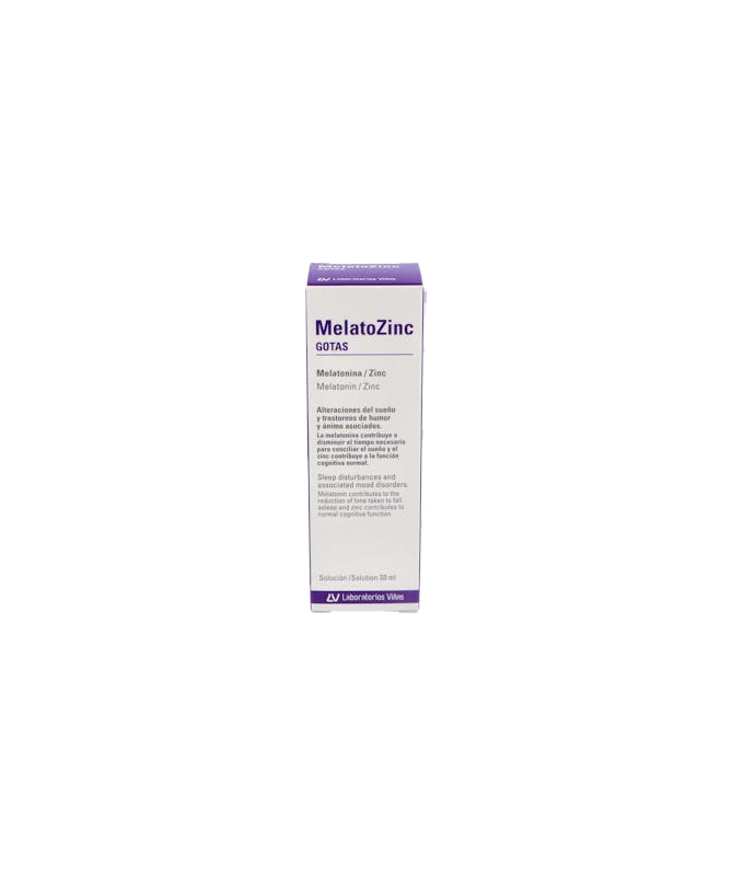 MELATOZINC GOTAS 30 ML – foto del producto zinc gotas melatonina