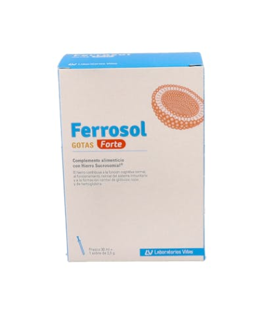 FERROSOL GOTAS FORTE 30ML SOL+2