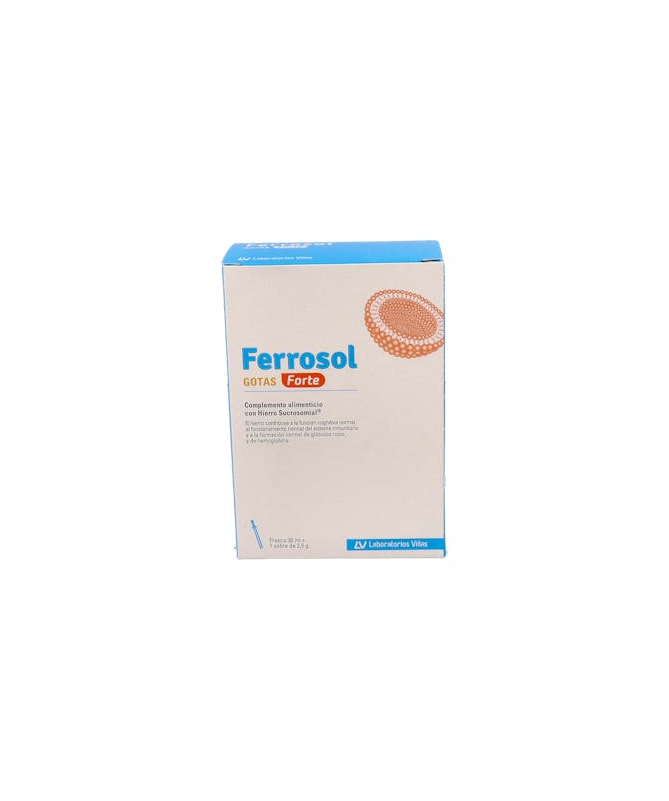 FERROSOL GOTAS FORTE 30ML SOL+2