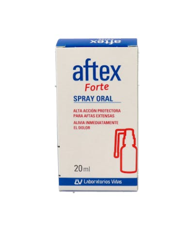 AFTEX FORTE SPRAY 20ML – foto del producto cada aftex forte