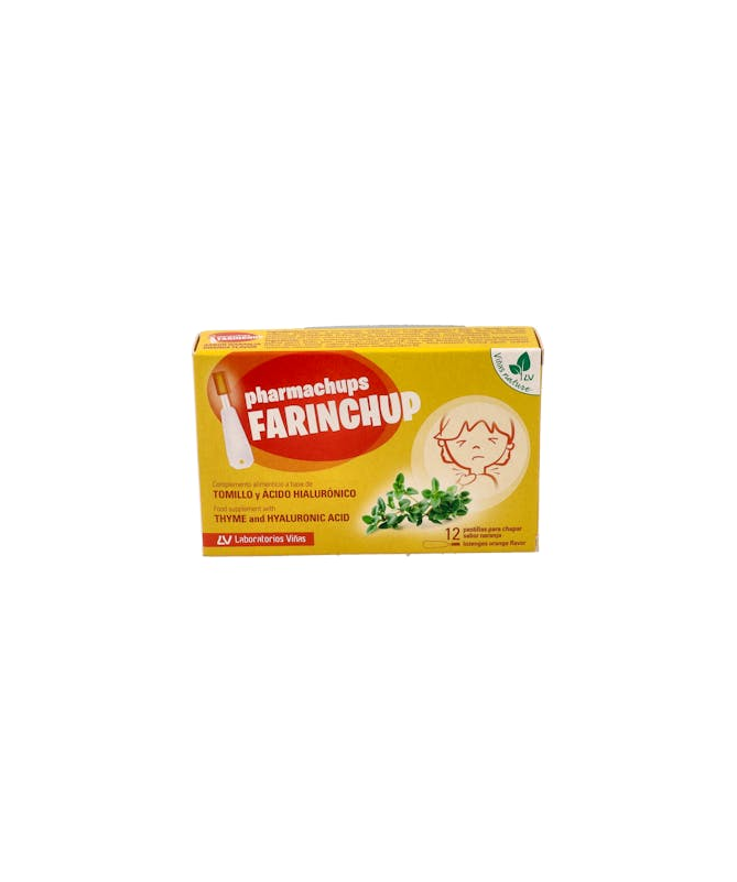 PHARMACHUPS FARINCHUP 12 PAST NARANJA – foto del producto cada pharmachups farinchup