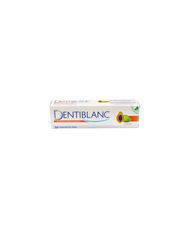 DENTIBLANC PASTA BLANQUEADORA 100 ML – foto del producto cada dentiblanc pasta