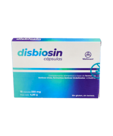 DISBIOSIN 15 CAPSULAS – foto del producto cada disbiosin capsulas