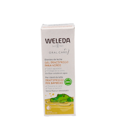 WELEDA GEL DENTIFRICO PARA NIÑOS 50 ML – foto del producto cada weleda gel
