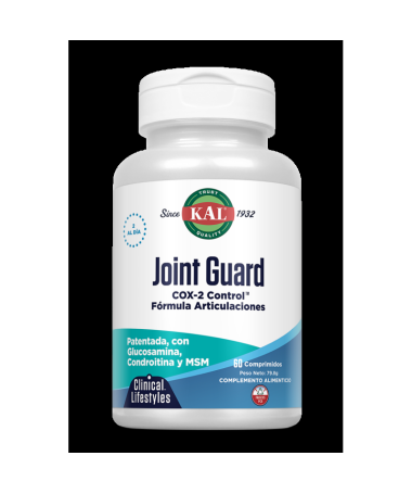 JOINT GUARD COX 2 CONTROL 60COMP KAL – foto del producto marisco glucosamina raíz