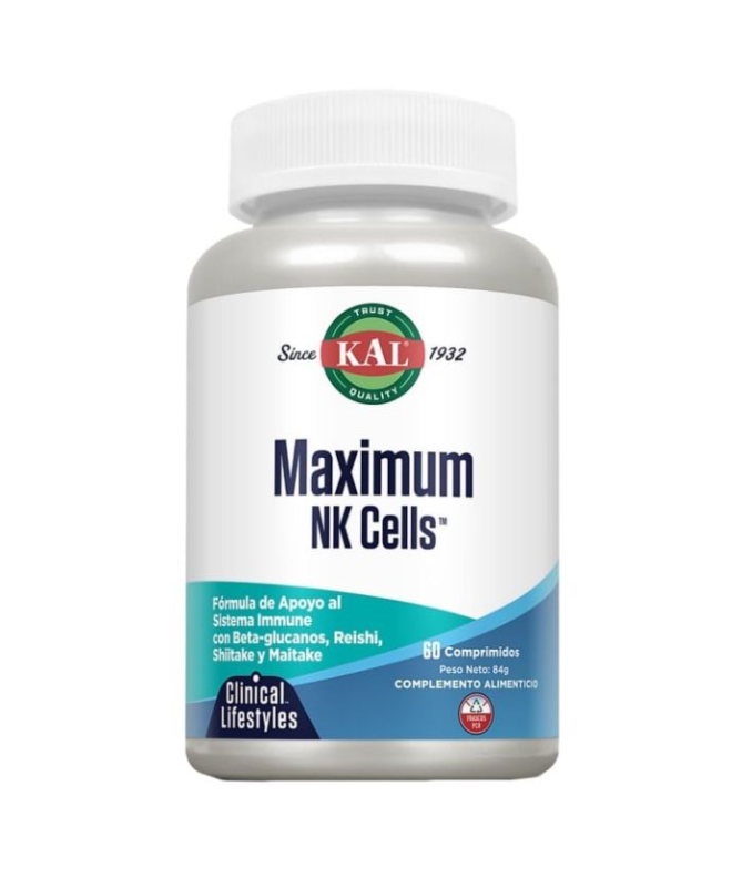 MAXIMUM NK CELLS 60CAP – foto del producto aloe micelio hongo