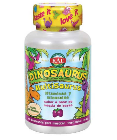 MULTISAURUS VIT MIN DINOS 60COMP KAL – foto del producto vitamina ácido mcg