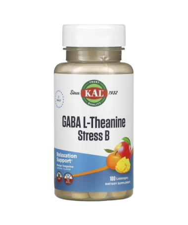 GABA L THEANINE STRESS B 100COMP – foto del producto ácido vitamina gaba