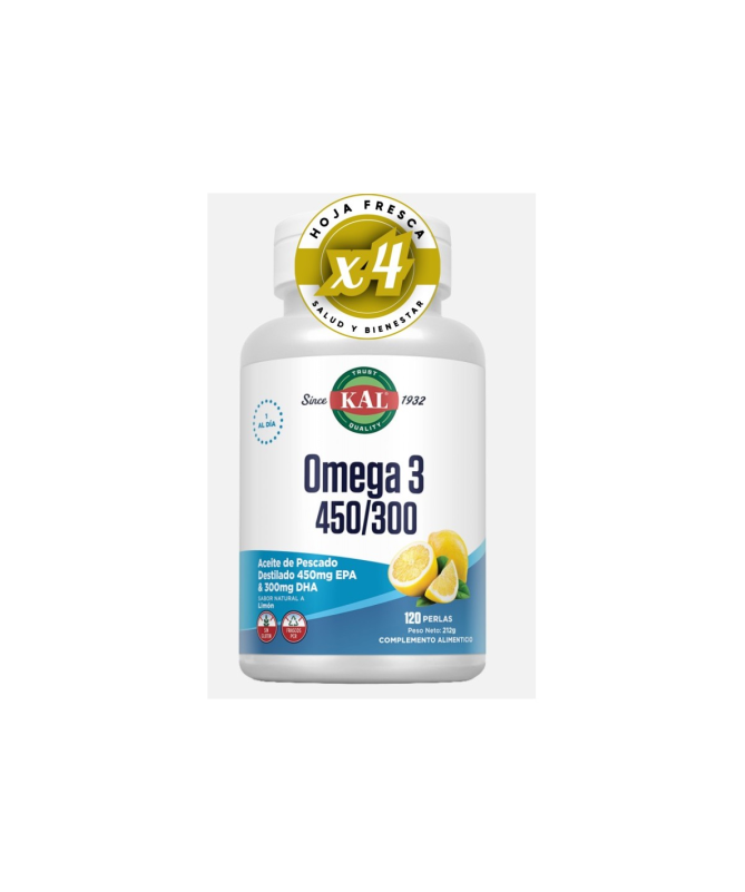 OMEGA 3 450 300 120PERLAS – foto del producto epa dha 450
