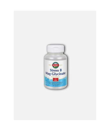 STRES B MAG GLYCINATE 60CAP VEG – foto del producto vitamina tiamina cápsula