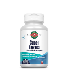 SUPER ENZYMES 60COM KAL – foto del producto unidades 000 usp