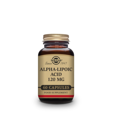 ACIDO ALFA LIPOICO 120MG 60VEGICAPS – foto del producto alfa lipoico cápsula