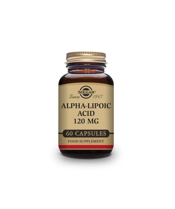 ACIDO ALFA LIPOICO 120MG 60VEGICAPS – foto del producto alfa lipoico cápsula