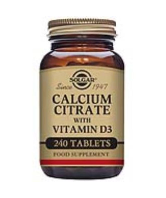 CITRATO DE CALCIO CON VITAMINA D 240COMP – foto del producto citrato calcio vitamina