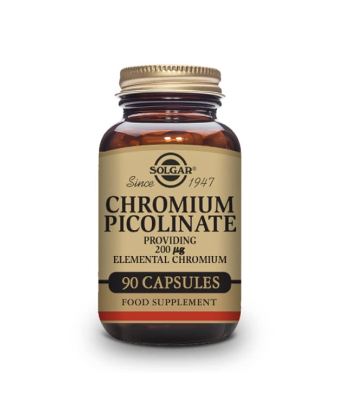 CROMO PICOLINATO 200MCG 90CAP – foto del producto cromo picolinato cápsula
