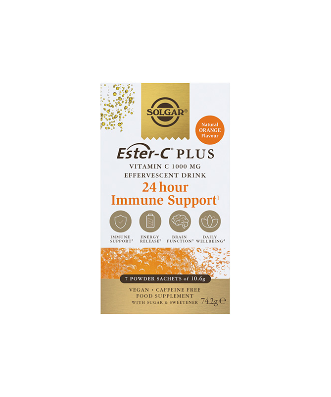 ESTER C EFERVESCENTE VIT C 1000MG 7SBRS – foto del producto vitamina fosfato sodio