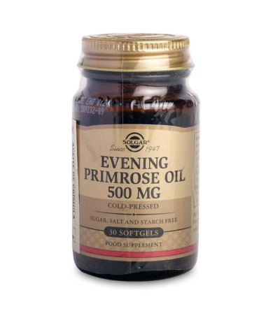 ACEITE PRIMULA ROSA 500MG 30PERLAS – foto del producto aceite cápsula semilla