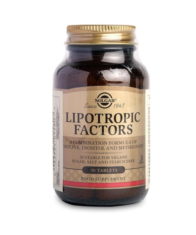 FACTORES LIPOTROPICOS 50COMP – foto del producto 1000 colina inositol