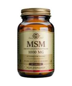 MSM METILSULFONILMETANO 1000MG 60COMP – foto del producto vegetal msm metilsulfonilmetano