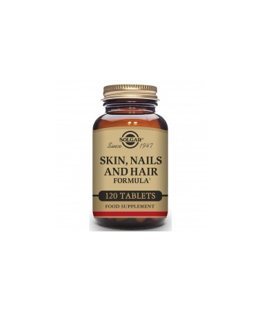 HAIR SKIN NAILS PELO PIEL Y U AS 120COMP – foto del producto vegetal ácido lisina