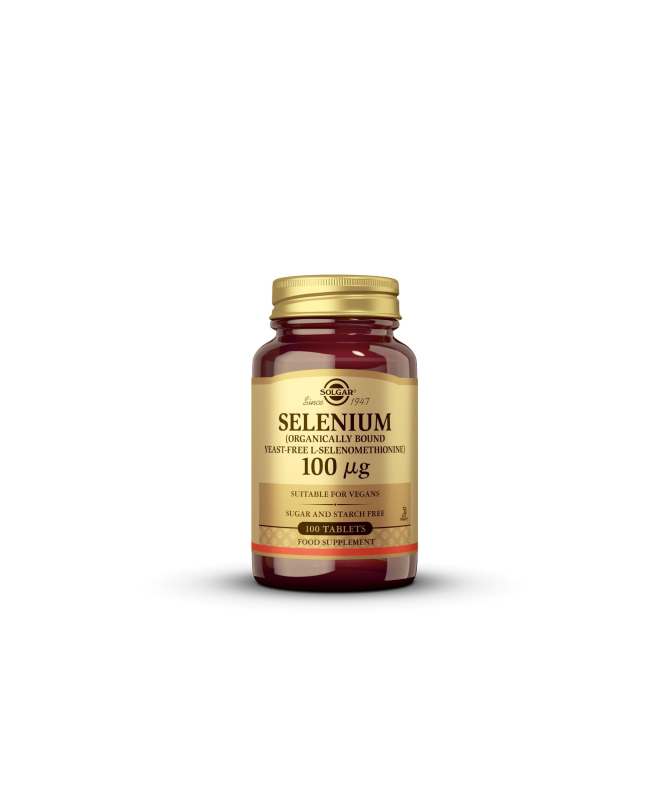 SELENIO 100MCG SIN LEVADURA 100COMP – foto del producto selenio celulosa 100mcg