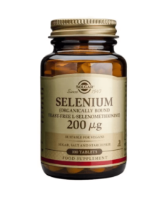 SELENIO 200MCG SIN LEVADURA 100COMP – foto del producto selenio celulosa 200mcg