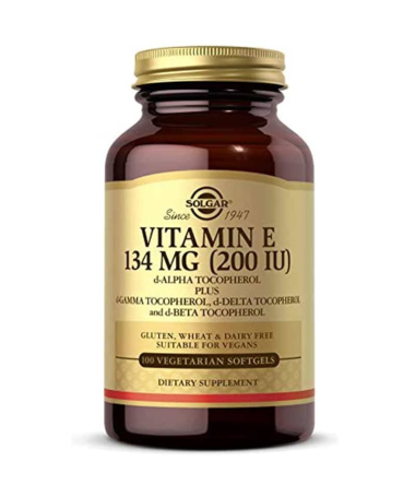 VITAMINA E 200UI 134MG 50CAP BLANDA VEG – foto del producto vitamina blanda cápsula